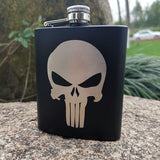 Flasque à alcool crâne Punisher
