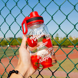 bouteille en verre bouchon sport