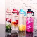 Gourde en verre pratique