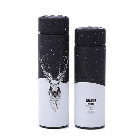 Gourde isotherme inox Wild deer